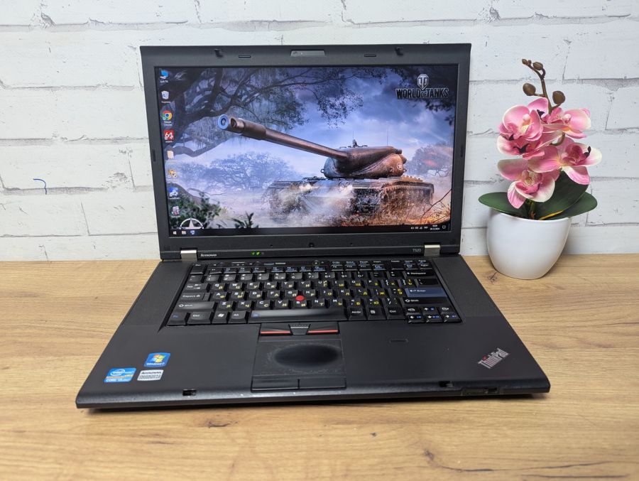 Ноутбук Б/В Lenovo ThinkPad T520, Intel Core i5-2520M, DDR3, SSD 128GB, 15.6" HD