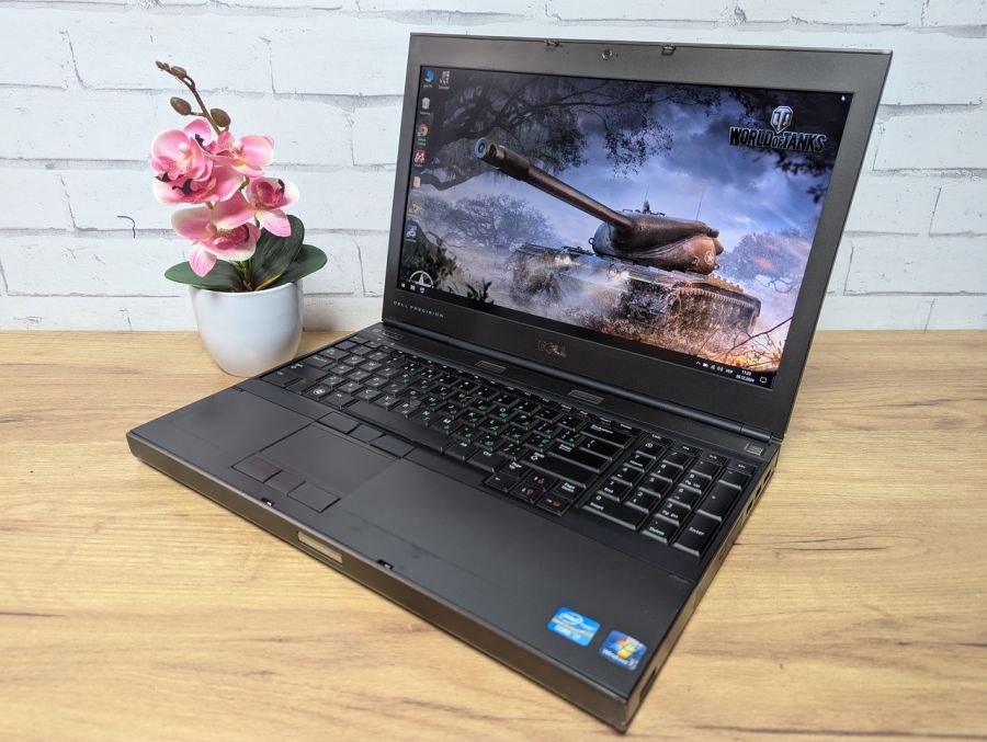 Ноутбук Б/В Dell Precisiom M4600, Intel Core i7-2820QM, DDR3 16 GB, SSD 360GB, NVIDIA Quadro 2000M 2Gb, 15.6" Full HD