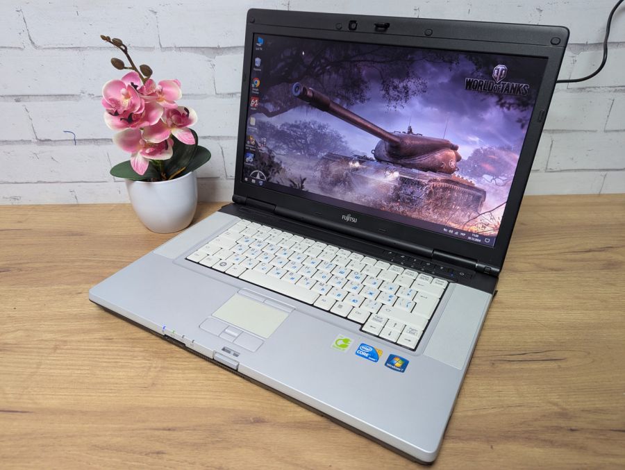Уцінка! Ноутбук Б/В Fujitsu E780, Intel Core i5-560M, DDR3 4 GB, SSD 128GB, 15.6" HD