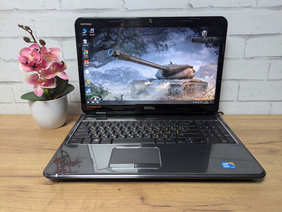 Уцінка! Ноутбук Б/В Dell Inspiron N5010, Intel Core i3-370M, DDR3 4 GB, SSD 128GB, 15.6" HD