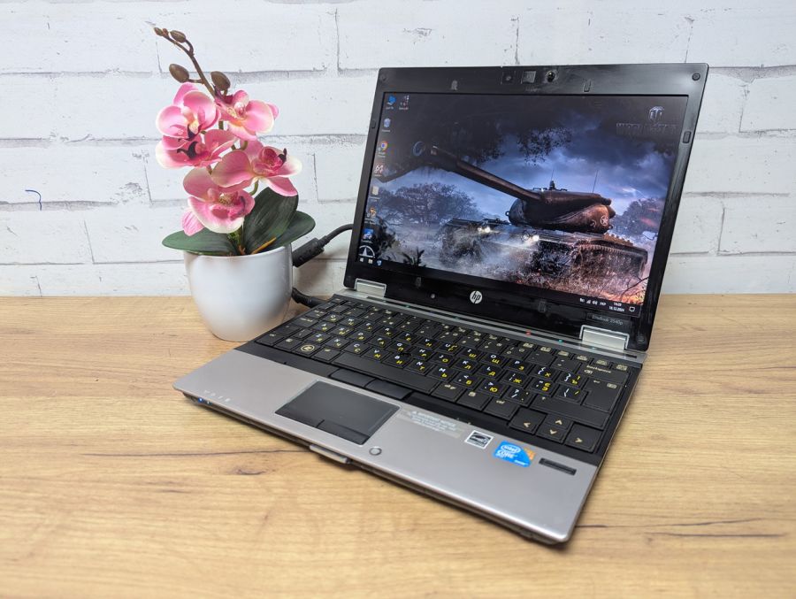 Уцінка! Ноутбук Б/В HP EliteBook 2540P, Intel Core i5-540M, DDR3 4 GB, SSD 128GB, 12.1" HD