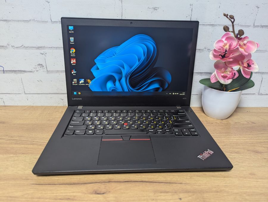 Ноутбук Б/В Lenovo A475, Intel Core i5-6200U, DDR4, SSD 128GB, 14" Full HD Сенсор