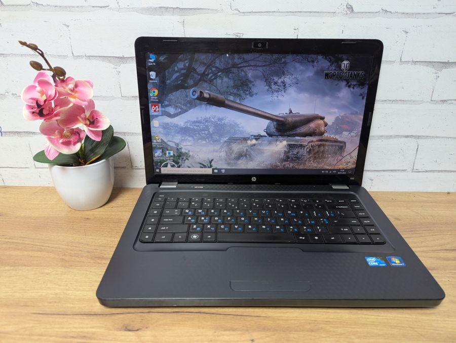 Уцінка! Ноутбук Б/В HP G62, Intel Core i3-350M, DDR3 6 GB, SSD 128GB, 15.6" HD