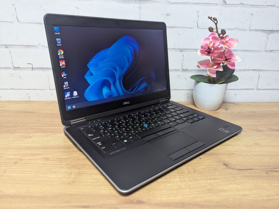 Уцінка! Ноутбук Б/В Dell E7440, Intel Core i7-4600U, DDR3 8 GB, SSD 128GB, 14" HD