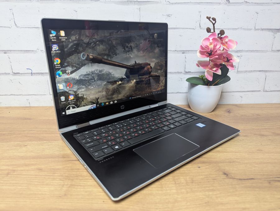 Ноутбук Б/В HP ProBook X360 440 G1, Intel Core i5-8250U, DDR4 16 GB, SSD 256GB, 14" Full HD Сенсор