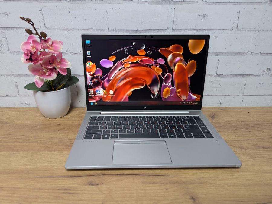 Уцінка! Ноутбук Б/В HP EliteBook 845 G7, AMD Ryzen 5 PRO, DDR4 16 GB, SSD 256GB, AMD Radeon Graphics, 14" Full HD Сенсор