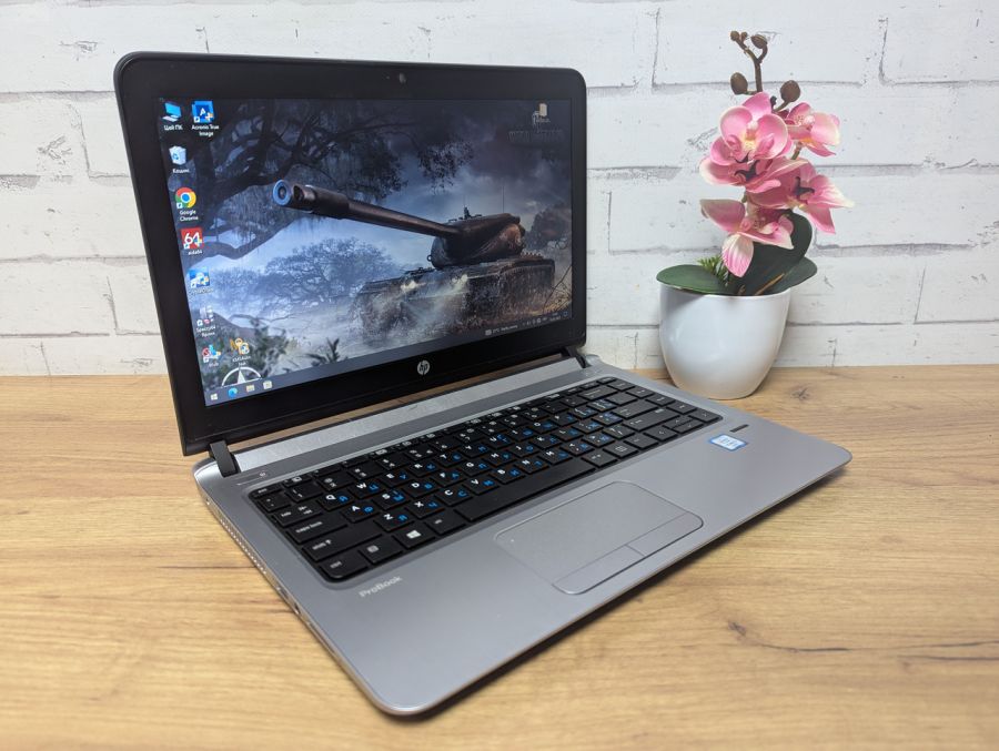Ноутбук Б/В HP ProBook 430 G3, Intel Core i3-6100U, DDR3 8 GB, SSD 256GB, 12.5" HD