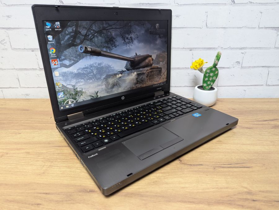 Уцінка! Ноутбук Б/В HP ProBook 6560B, Intel Core i5-2450M, DDR3 8 GB, SSD 128GB, 15.6" HD