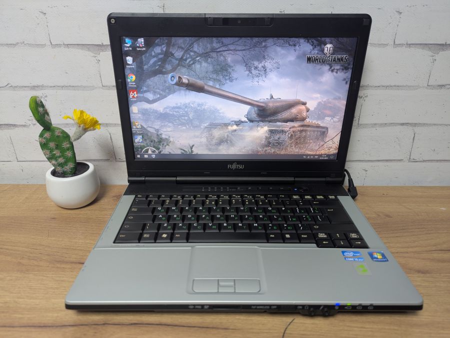 Уцінка! Ноутбук Б/В Fujitsu S781, Intel Core i5-2540M, DDR3 8 GB, SSD 128GB, 13.3" HD