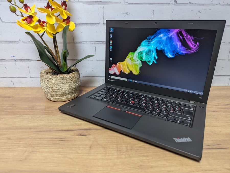 Уцінка! Ноутбук Б/В Lenovo ThinkPad T450, Intel Core i5-5300U, DDR3 8 GB, SSD 128GB, 14" HD