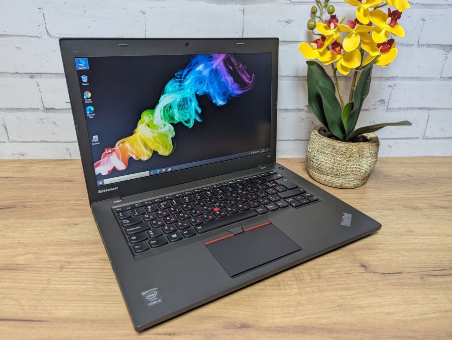 Уцінка! Ноутбук Б/В Lenovo ThinkPad T450, Intel Core i5-5300U, DDR3 8 GB, SSD 128GB, 14" HD