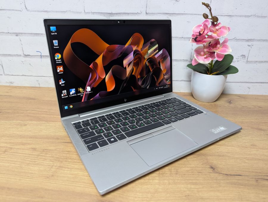 Ноутбук Б/В HP EliteBook 845 G8, AMD K19, DDR3 16 GB, SSD 256GB, AMD Radeon Graphics, 14" Full HD