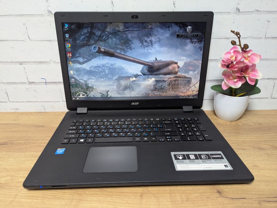 Ноутбук Б/В Acer Aspire E17, Intel Celeron N2940, DDR3 8 GB, SSD 128GB, 17" HD