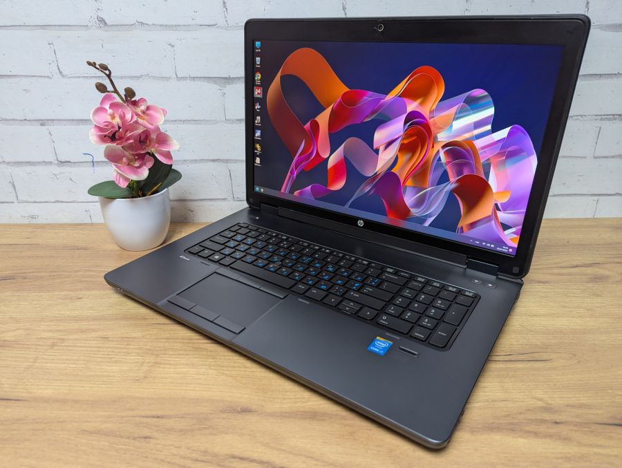 Ноутбук Б/В HP ZBook, Intel Core i7-4800MQ, DDR3, SSD 128GB + SSD 1TB, NVIDIA Quadro K3100M, 17" Full HD
