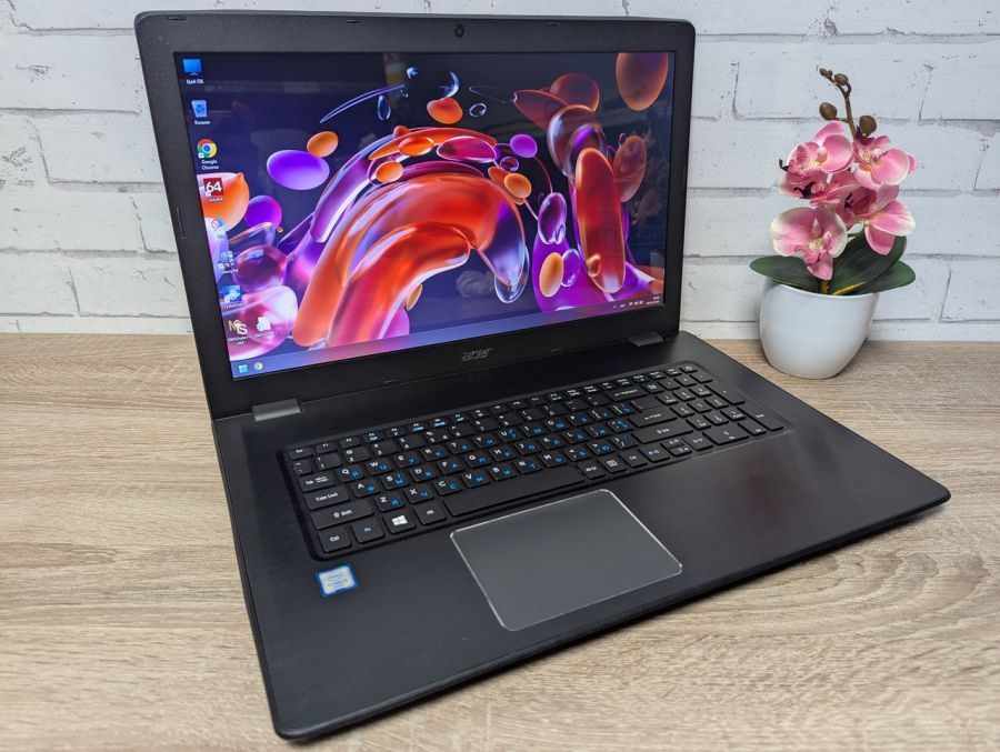 Ноутбук Б/В Acer Aspire E5-774, Intel Core i3-6100U, DDR4 8 GB, SSD 128GB + HDD 1TB, 17" (1600x900x60Hz)