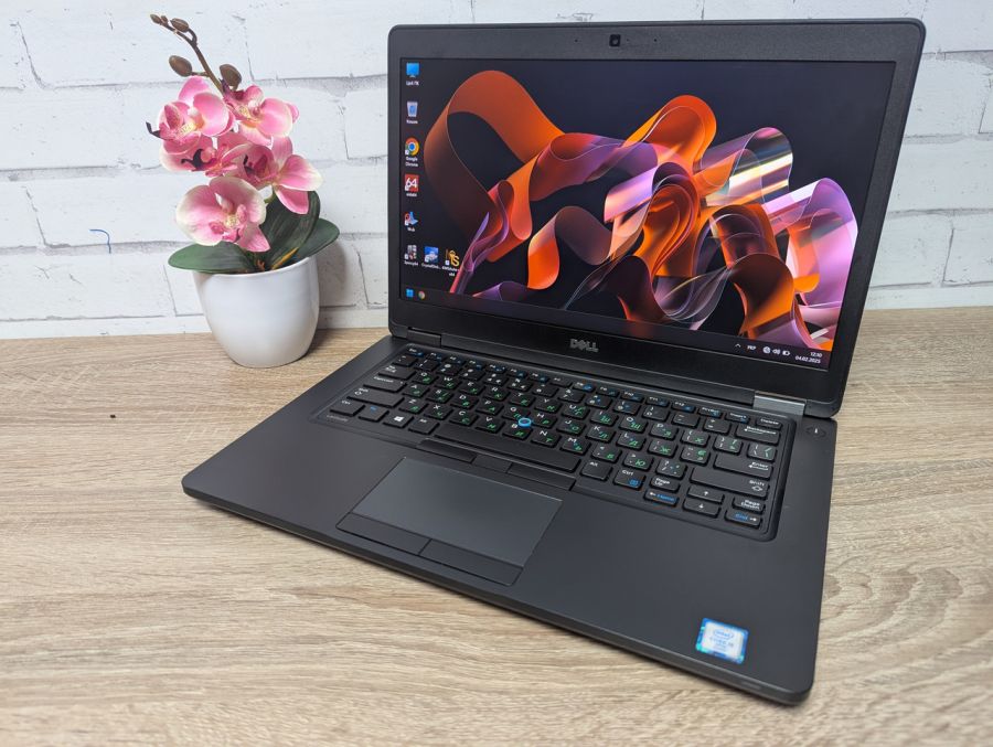 Ноутбук Б/В Dell Latitude 5480, Intel Core i5-6300U, DDR4 8 GB, SSD 128GB, 14" Full HD