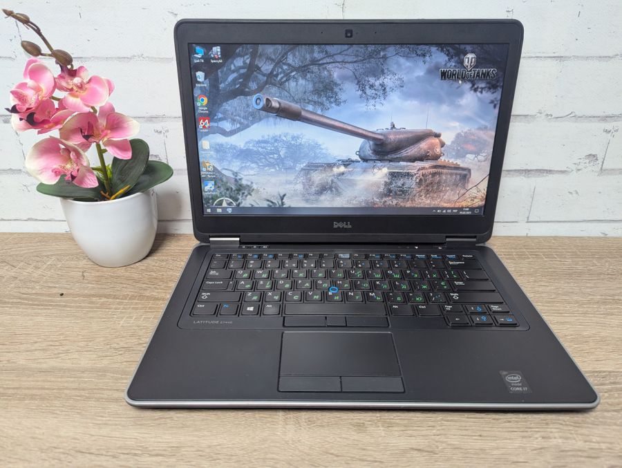 Уцінка! Ноутбук Б/В Dell Latitude E7440, Intel Core i7-4600U, DDR3 8 GB, SSD 128GB, 14" HD