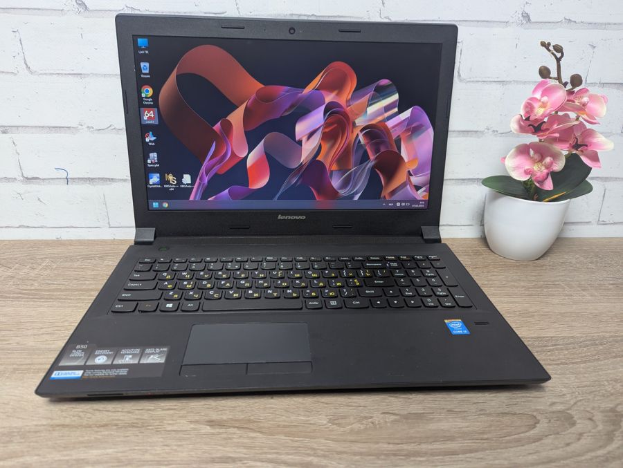 Ноутбук Б/В Lenovo B50-80, Intel Core i3-5005U, DDR3 8 GB, SSD 128GB, 15.6" HD