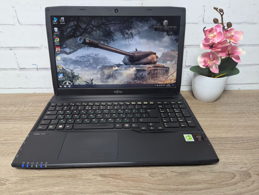 Ноутбук Б/В Fujitsu LifeBook A544, Intel Core i5-4200M, DDR3 8 GB, SSD 128GB, 15.6" HD
