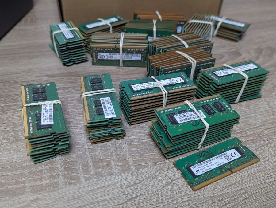 Б/В Оперативна пам'ять різних фірм SODIMM DDR4 8gb / 2133MHz 8gb / 2400Mhz 8gb / 2666Mhz 8gb /