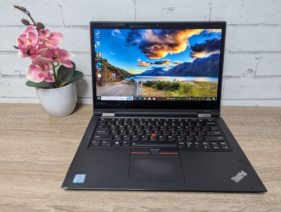 Уцінка! Ноутбук Б/В Lenovo Yoga 370, Intel Core i5-7200U, DDR4 8 GB, SSD 128GB, 14" Full HD Сенсор