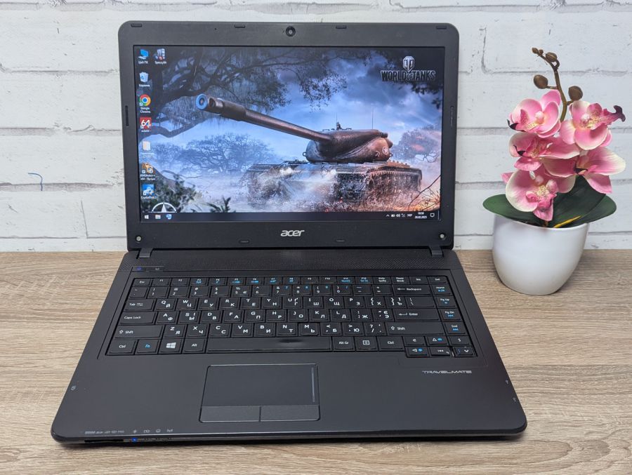 Ноутбук Б/В Acer TravelMate P243, Intel Core i3-3110M, DDR3 8 GB, SSD 128GB, 14" HD
