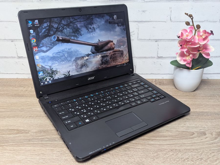 Ноутбук Б/В Acer TravelMate P243, Intel Core i3-3110M, DDR3 8 GB, SSD 128GB, 14" HD