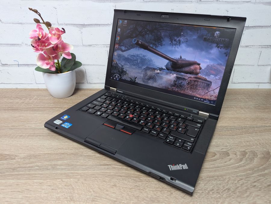 Уцінка! Ноутбук Б/В Lenovo Think Pad T430, Intel Core i5-3320M, DDR3 8 GB, SSD 128GB, 14" HD