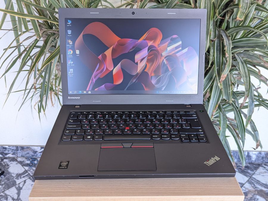 Ноутбук Б/В Lenovo L450, Intel Core i3-5005U, DDR3 8 GB, SSD 128GB, HD