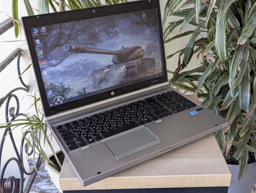 Ноутбук Б/В HP EliteBook 8570P, Intel Core i5-3360M, DDR3 8 GB, SSD 128GB, 15.6" HD