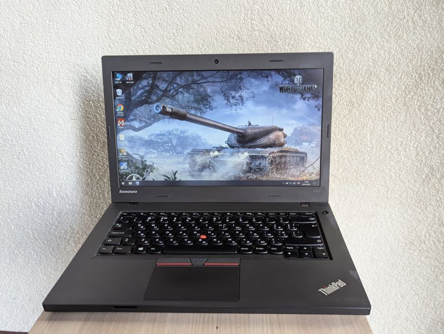 Уцінка! Ноутбук Б/В Lenovo L450, Intel Core i3-5005U, DDR3 8 GB, SSD 128GB, 14" HD