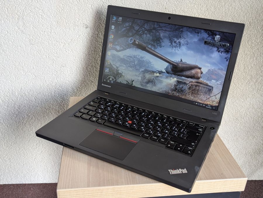 Уцінка! Ноутбук Б/В Lenovo L450, Intel Core i3-5005U, DDR3 8 GB, SSD 128GB, 14" HD