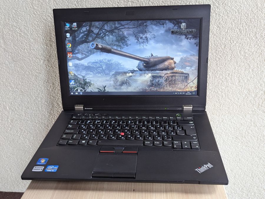 Уцінка! Ноутбук Б/В Lenovo L430, Intel Core i5-3230M, DDR3 8 GB, SSD 128GB, NVIDIA NVS 5400M 1Gb, 14"