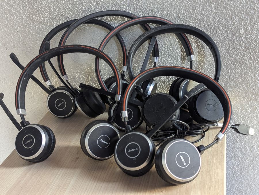 Б/В Бездротові навушники Jabra Evolve 65 MS