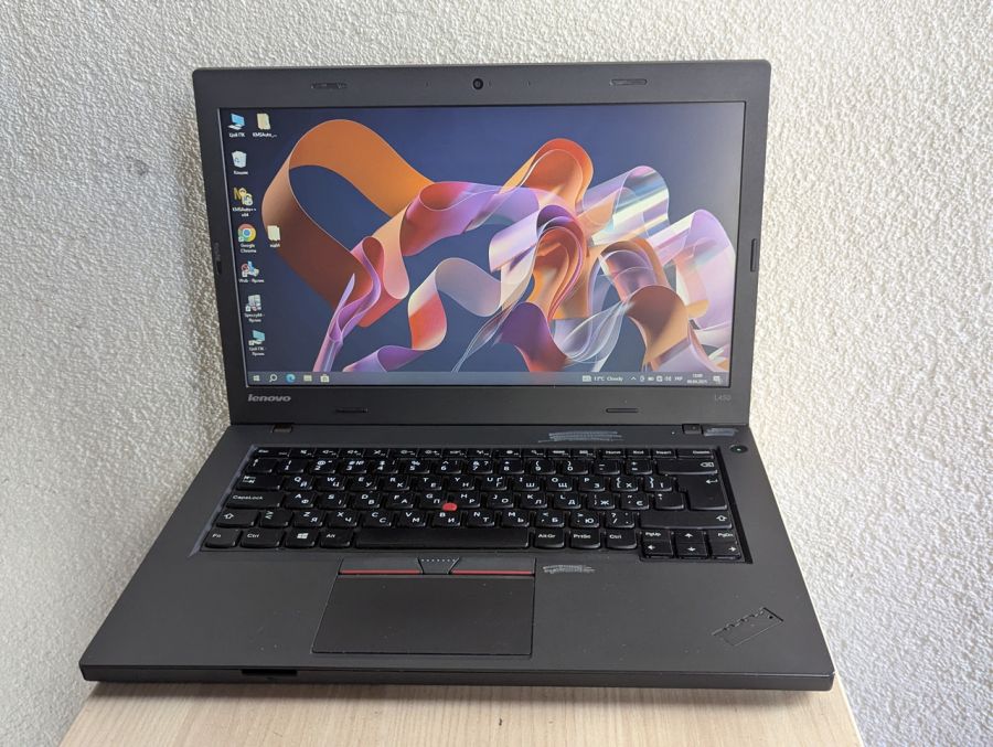 Уцінка! Ноутбук Б/В Lenovo ThinkPad L450, Intel Core i3-5005U, DDR3 8 GB, SSD 128GB, 14" HD