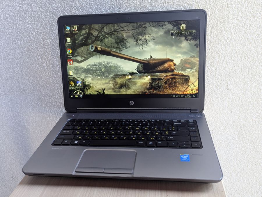 Ноутбук Б/В HP ProBook 640 G1, Intel Core i7-4702MQ, DDR3 16 GB, SSD 256GB, 14" Full HD