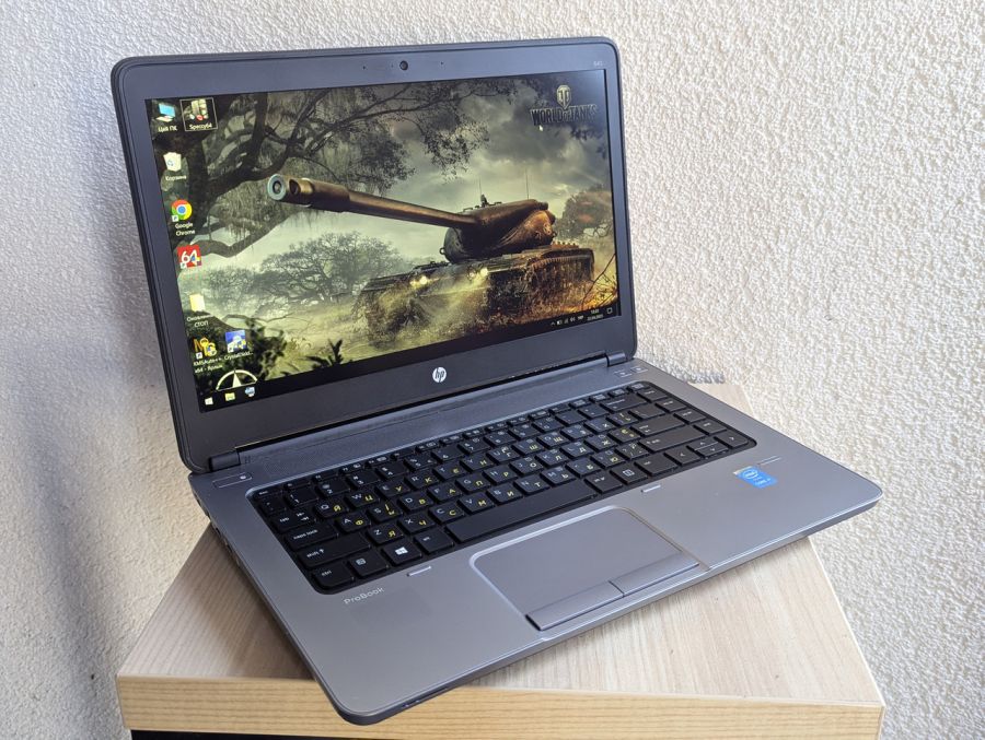 Ноутбук Б/В HP ProBook 640 G1, Intel Core i7-4702MQ, DDR3 16 GB, SSD 256GB, 14" Full HD