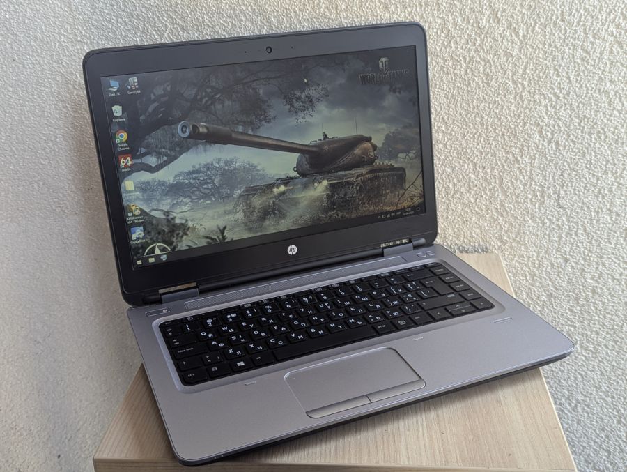 Ноутбук Б/В HP ProBook 645 G2, AMD A8-8600B, DDR3 8 GB, SSD 128GB, AMD Radeon R6, 14"