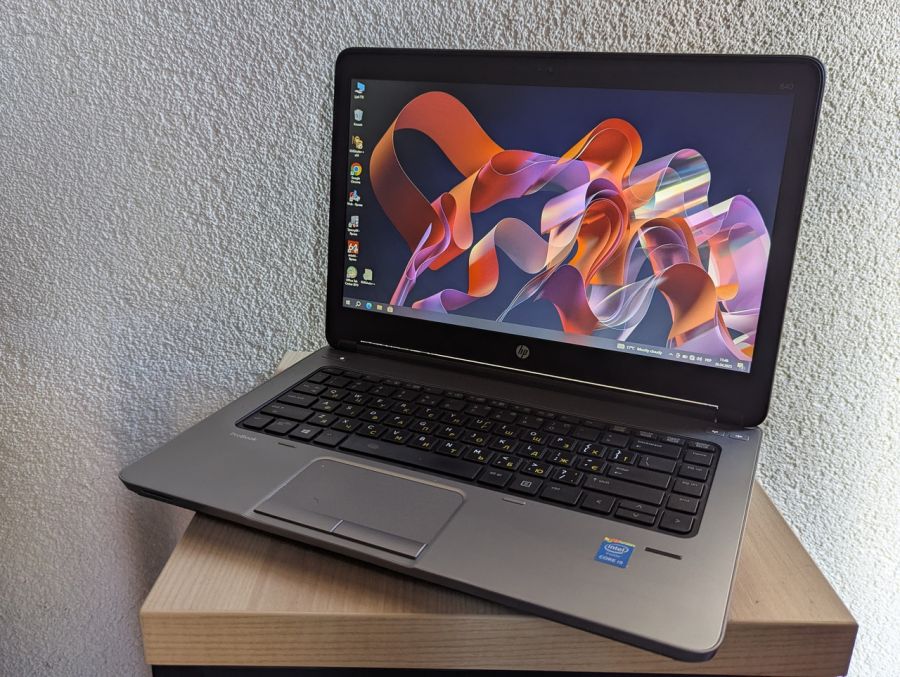 Уцінка! Ноутбук Б/В HP ProBook 640 G1, Intel Core i5-4200M, DDR3 8 GB, SSD 128GB, 14" (1600x900x60Hz)