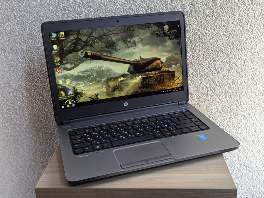 Ноутбук Б/В HP ProBook 640 G1, Intel Core i7-4702MQ, DDR3 16 GB, SSD 128GB, 14" Full HD