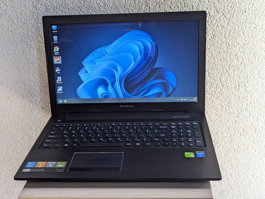 Уцінка! Ноутбук Б/В Lenovo IdeaPad S510P, Intel Core i7-4500U, DDR3 8 GB, SSD 512GB, Intel Microsoft Basic Display Adapter, 15.6"