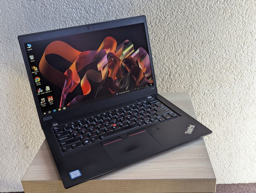Ноутбук Б/В Lenovo ThinkPad X390, Intel Core i5-8365U, DDR4, SSD 256GB, 13" Full HD Сенсор