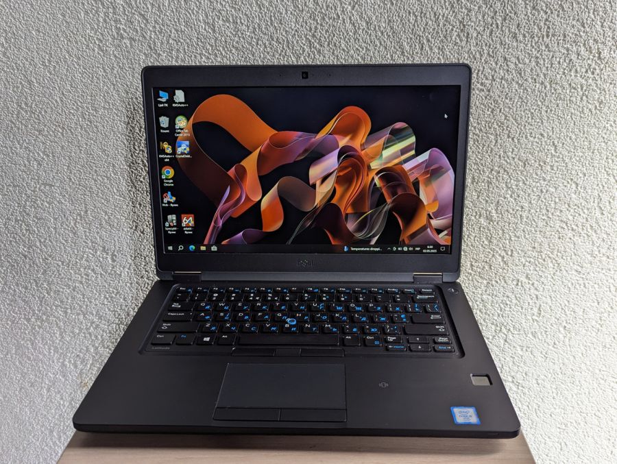 Уцінка! Ноутбук Б/В Dell Latitude 5480, Intel Core i5-6440HQ, DDR4 8 GB, SSD 128GB, 14" Full HD