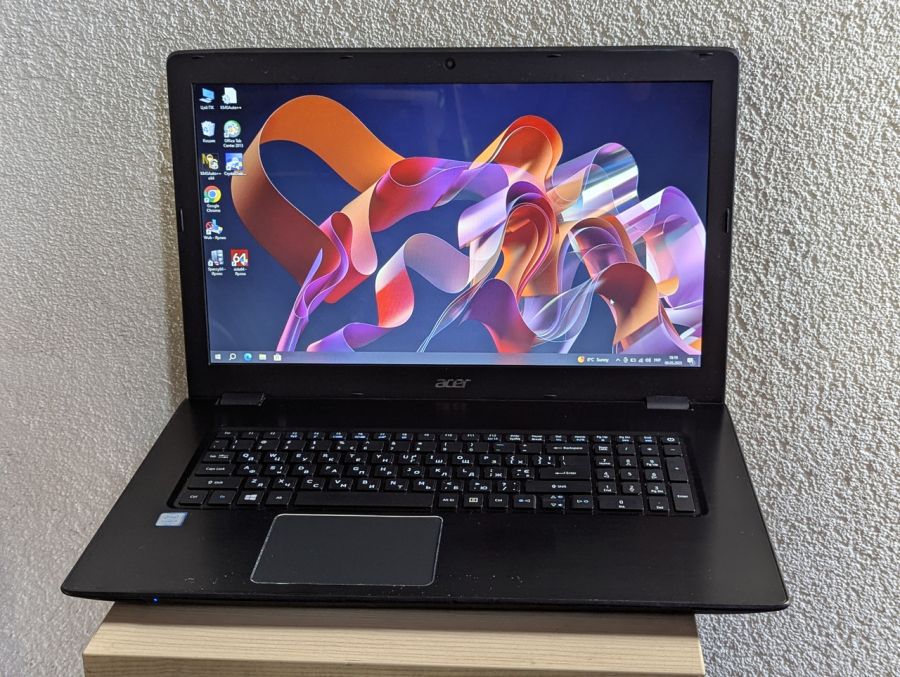 Уцінка! Ноутбук Б/В Acer Aspire E5-774 Диагональ, Intel Core i5-7200U, DDR4 8 GB, SSD 128GB + HDD 1TB