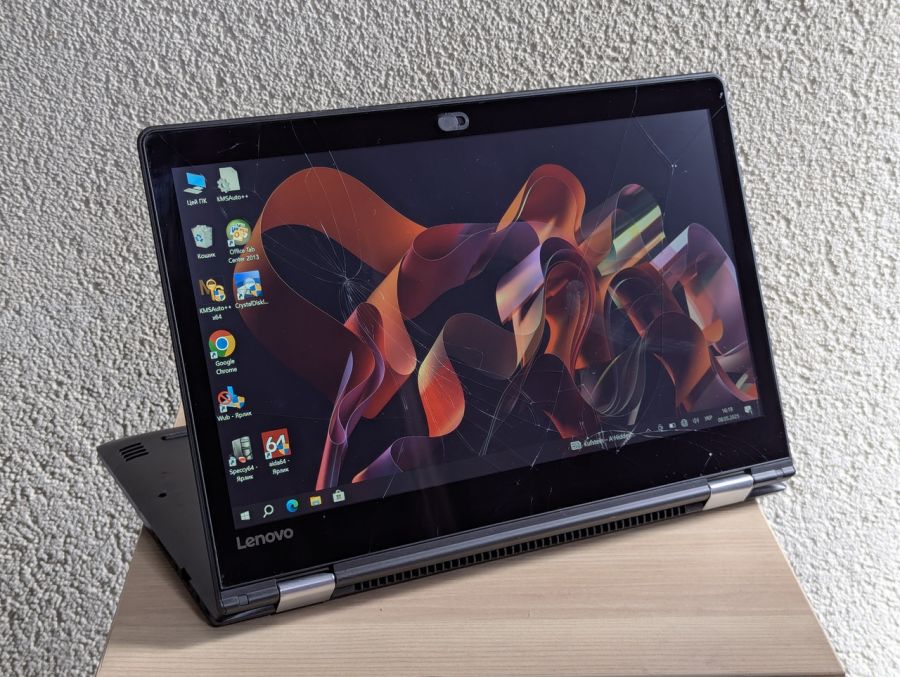 Уцінка! Ноутбук Б/В Lenovo Yoga 510, Intel Core i3-6006U, DDR4 8 GB, SSD 128GB, 14" Full HD Сенсор