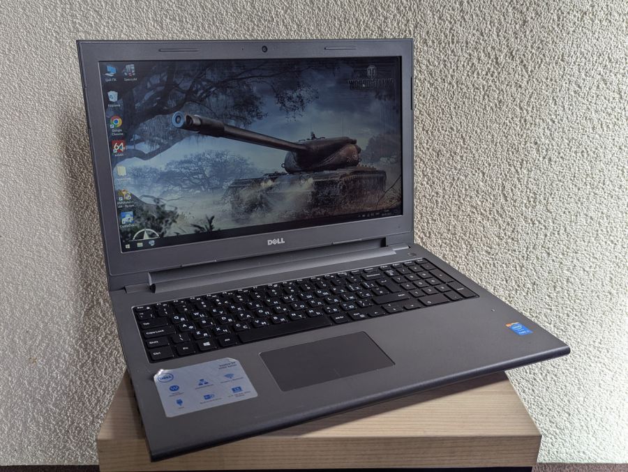 Ноутбук Б/В Dell Vostro 15-3568, Intel Core i3-4005U, DDR4 8 GB, SSD 128GB, 15.6" HD
