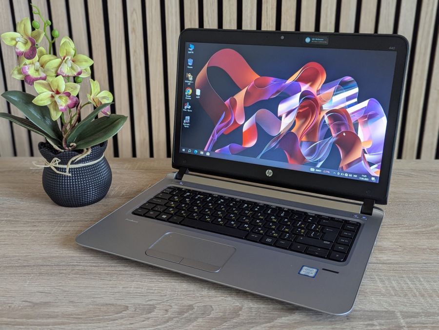 Уцінка! Ноутбук Б/В HP ProBook 440 G3 14, Intel Core i5-6200U, DDR3 8 GB, SSD 128GB, 14" HD