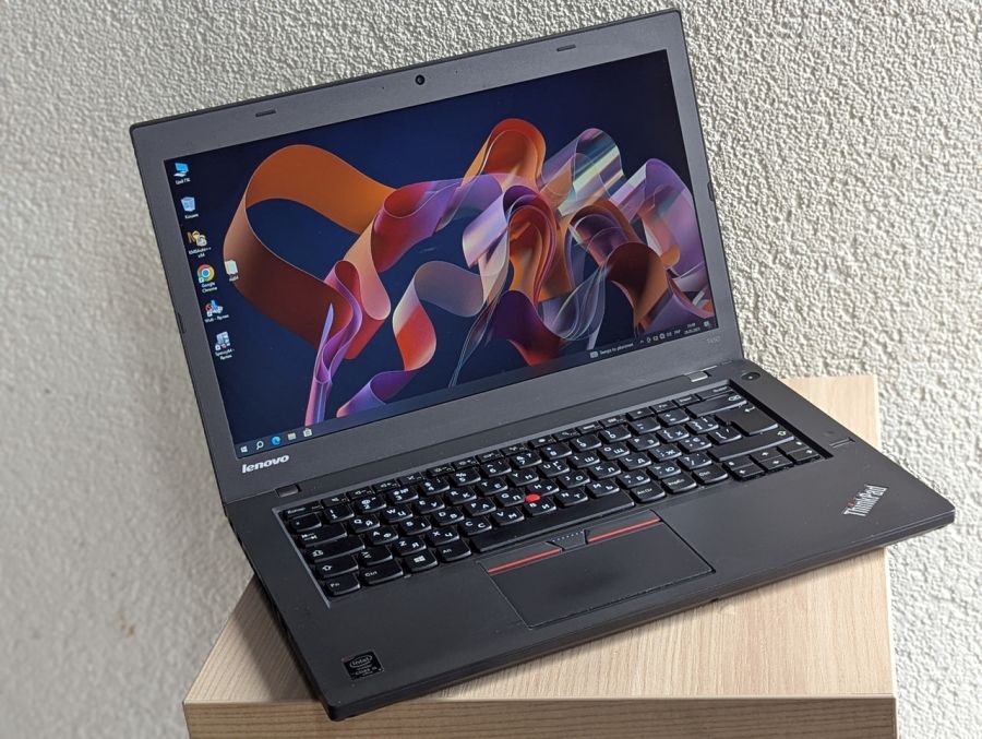 Уцінка! Ноутбук Б/В Lenovo ThinkPad T450, Intel Core i5-5300U, DDR3 8 GB, SSD 128GB, 14" HD