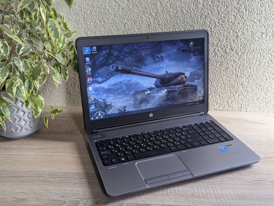 Уцінка! Ноутбук Б/В HP ProBook 650 G1, Intel Core i5-4200M, DDR3 8 GB, SSD 128GB, 15.6" HD