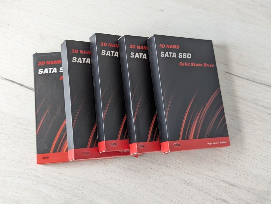 Б/В SSD 3D NAND 120 Gb 2.5" В/В